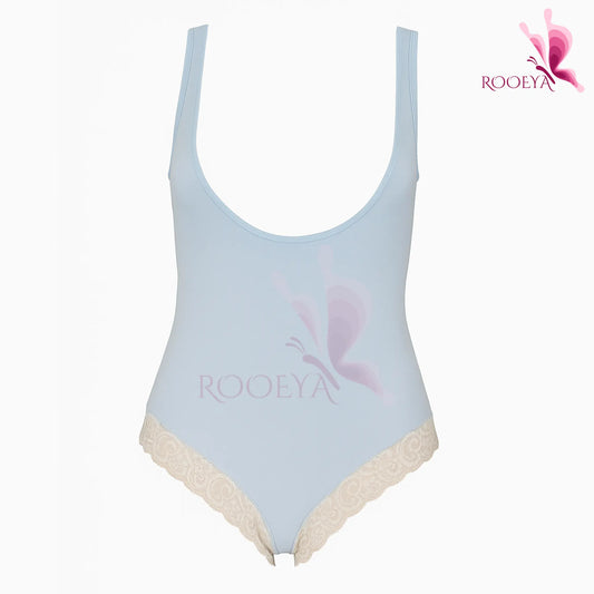 مشد ويستي للجوانب بالدونتيل الابيض