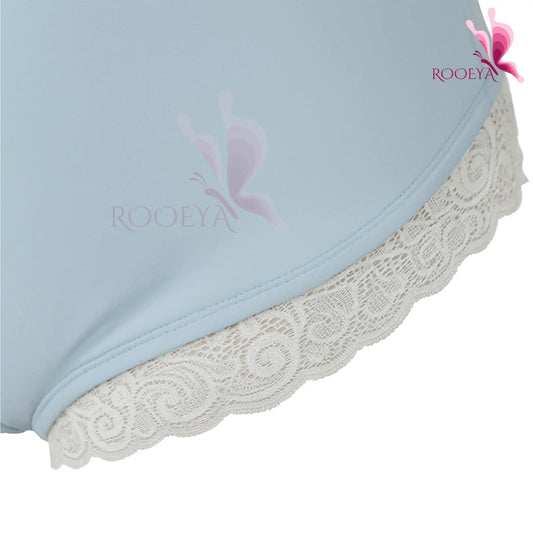 مشد ويستي للجوانب بالدونتيل الابيض