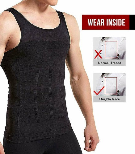 تيشيرت تانك رجالي مشدّ بتقنية الضغط