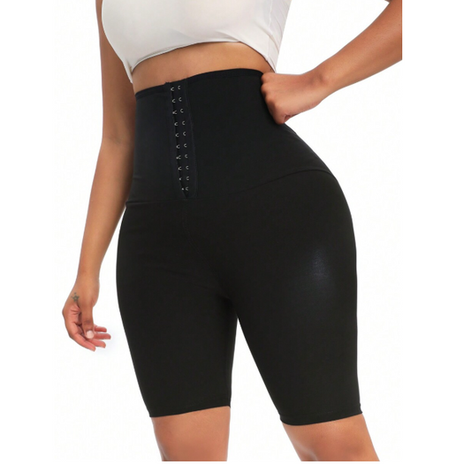 شورت نسائي لتشكيل الجسم بخصر مرتفع للتحكم في البطن