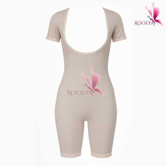 المشد الكامل بالدانتيل الأبيض